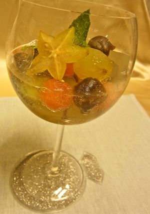 ところてんでシュワとあんみつ-レシピのメイン写真
