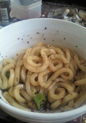 １人ご飯に★うどん-レシピのメイン写真