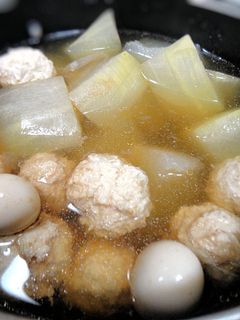 冬瓜と鶏団子の煮物-レシピのメイン写真