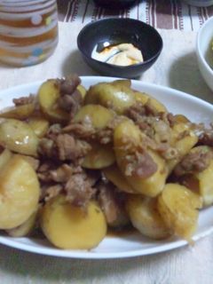 じゃがいもと豚肉の甘辛煮-レシピのメイン写真