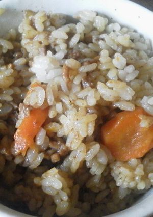カレーをリメイク✿炊き込みカレーライス✿-レシピのメイン写真