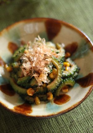 ゴーヤとコーンのバター醤油炒め-レシピのメイン写真