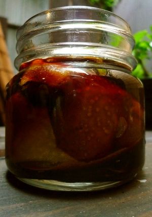 香り醤油梨（なし）ヴィーガン京都カフェ-レシピのメイン写真