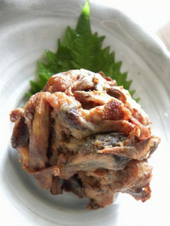 ごぼうと鶏肉のばくだん-レシピのメイン写真