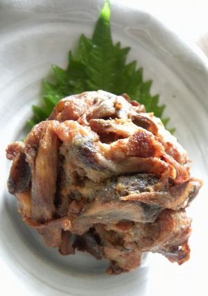 ごぼうと鶏肉のばくだん-レシピのメイン写真