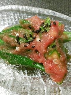 オクラの辛子明太子和え-レシピのメイン写真