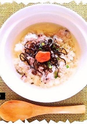 + 栄養摂取も忘れずに!簡単茶漬け +-レシピのメイン写真