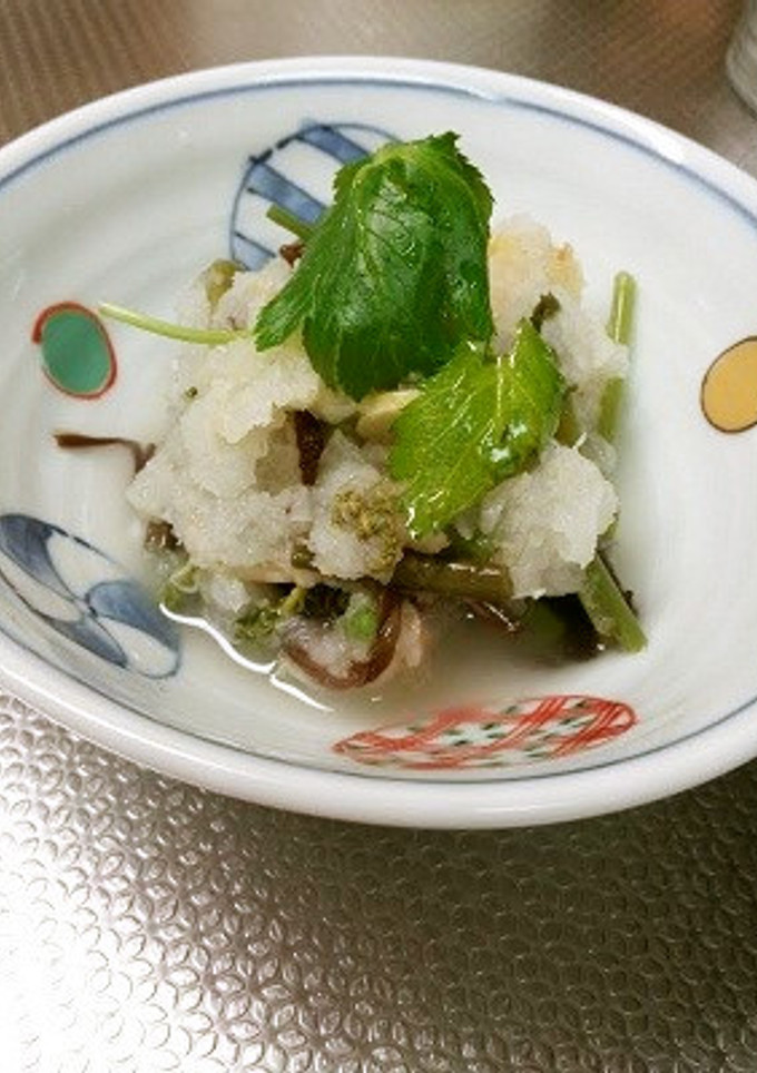 山菜の水煮の大根おろし和え-レシピのメイン写真