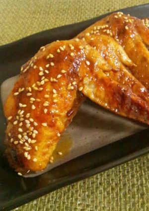 居酒屋メニュー♪手羽先のピリ辛照り焼き-レシピのメイン写真