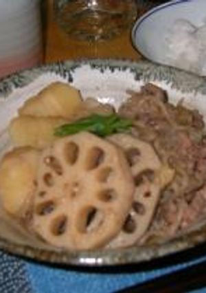 肉じゃがれんこんつるつる-レシピのメイン写真
