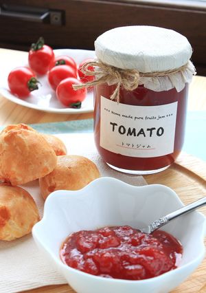 煮るだけ簡単☆トマト缶でトマトジャム☆-レシピのメイン写真