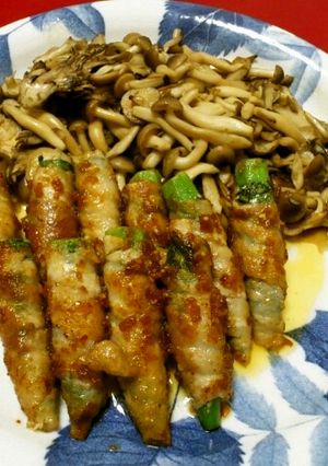 オクラとシソの豚バラ巻き-レシピのメイン写真