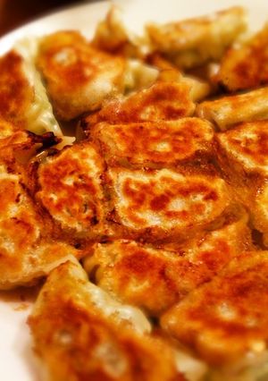 小松菜の焼きギョウザ-レシピのメイン写真