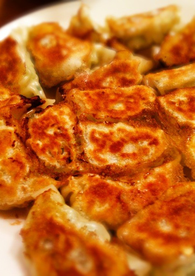 小松菜の焼きギョウザ-レシピのメイン写真