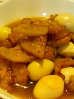 あげはんぺんとうずら玉子の煮物♪-レシピのメイン写真