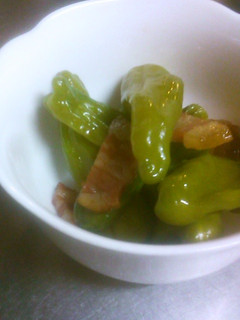 ベーコンとししとうの煮もの-レシピのメイン写真