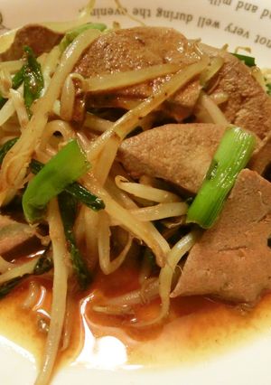 ニラレバ炒め オイスターソースで味付け！-レシピのメイン写真