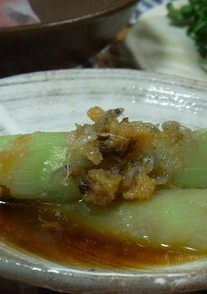 冷やし茄子　生姜じゃこソース-レシピのメイン写真