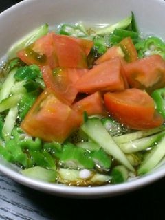 とろとろ酢の物-レシピのメイン写真