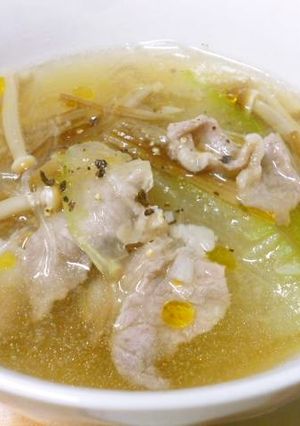 とうがんの春雨スープ　ニンニク風味-レシピのメイン写真