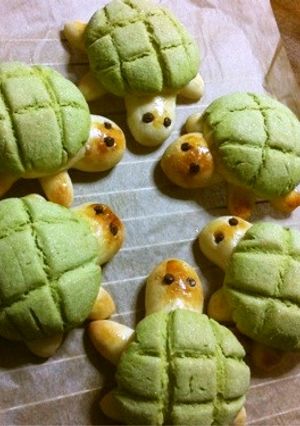 ミドリ☆カメロンパン-レシピのメイン写真