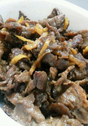 〈常備食〉牛肉のしぐれ煮☆-レシピのメイン写真