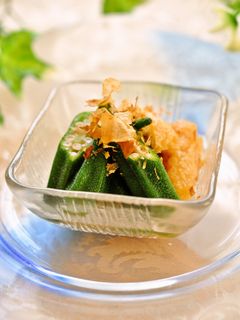 オクラと油揚げのサッと煮びたし☆-レシピのメイン写真
