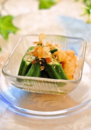 オクラと油揚げのサッと煮びたし☆-レシピのメイン写真