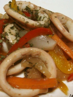 野菜たっぷり♪イカ炒め-レシピのメイン写真
