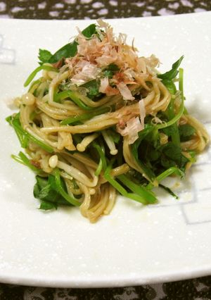 さっぱり美味しい！えのきと三つ葉の和え物-レシピのメイン写真