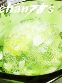 ☆*●甘酸っぱいレモンピールゼリー●*☆-レシピのメイン写真
