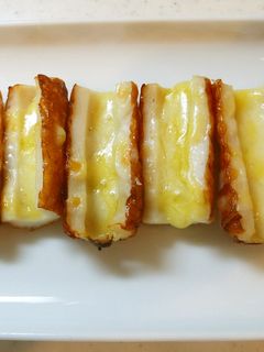 お弁当に!「竹輪のチーズ焼き」-レシピのメイン写真