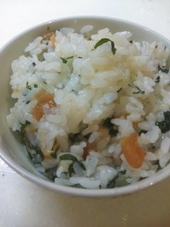 夏にさっぱり梅ご飯-レシピのメイン写真
