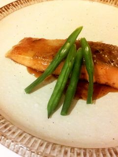 ゆず茶で鮭の照り焼き-レシピのメイン写真