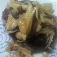 豆腐ハンバーグ キノコソースで…