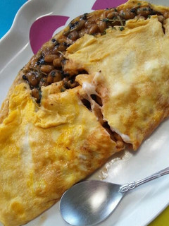 納豆オムレツ-レシピのメイン写真