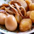 簡単煮物!イカ大根+卵+旬の野菜も加えて