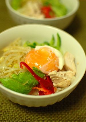 夏野菜のビビンバ(チキン)-レシピのメイン写真
