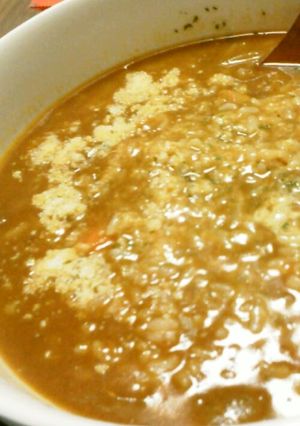 残ったカレーで、カレーリゾット-レシピのメイン写真