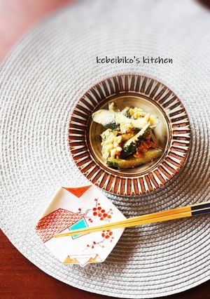 天日干し胡瓜のクリームチーズ醤油麹和え-レシピのメイン写真