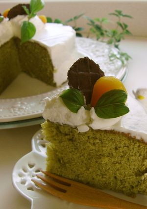 抹茶のケーキ★抹茶オーレ使用★-レシピのメイン写真