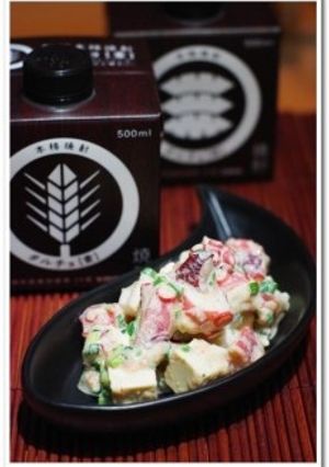 タコとクリームチーズの明太ソース和え-レシピのメイン写真