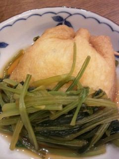 小松菜と油あげの煮浸し-レシピのメイン写真