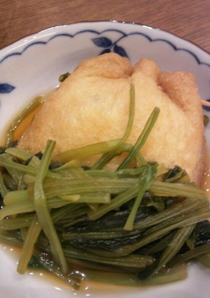 小松菜と油あげの煮浸し-レシピのメイン写真