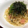 家パスタ①あっさり和風めんたいパスタ!!