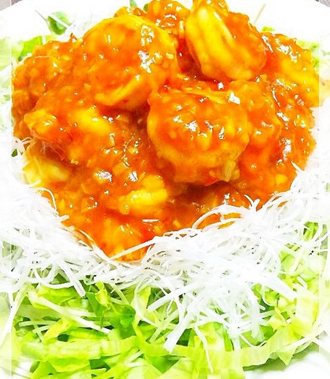 わが家のピリ辛エビチリ by bojako45 【クックパッド】 簡単おいしい