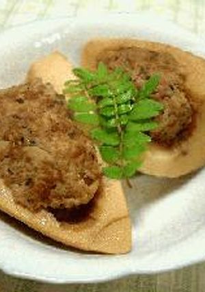 たけのこの肉詰め煮-レシピのメイン写真