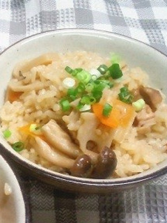 ほんのり甘い炊き込みご飯-レシピのメイン写真