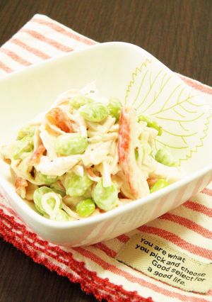 枝豆とささみのマヨネーズ和え-レシピのメイン写真