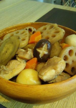 圧力鍋で簡単(^_^)v｡｡筑前煮♪-レシピのメイン写真